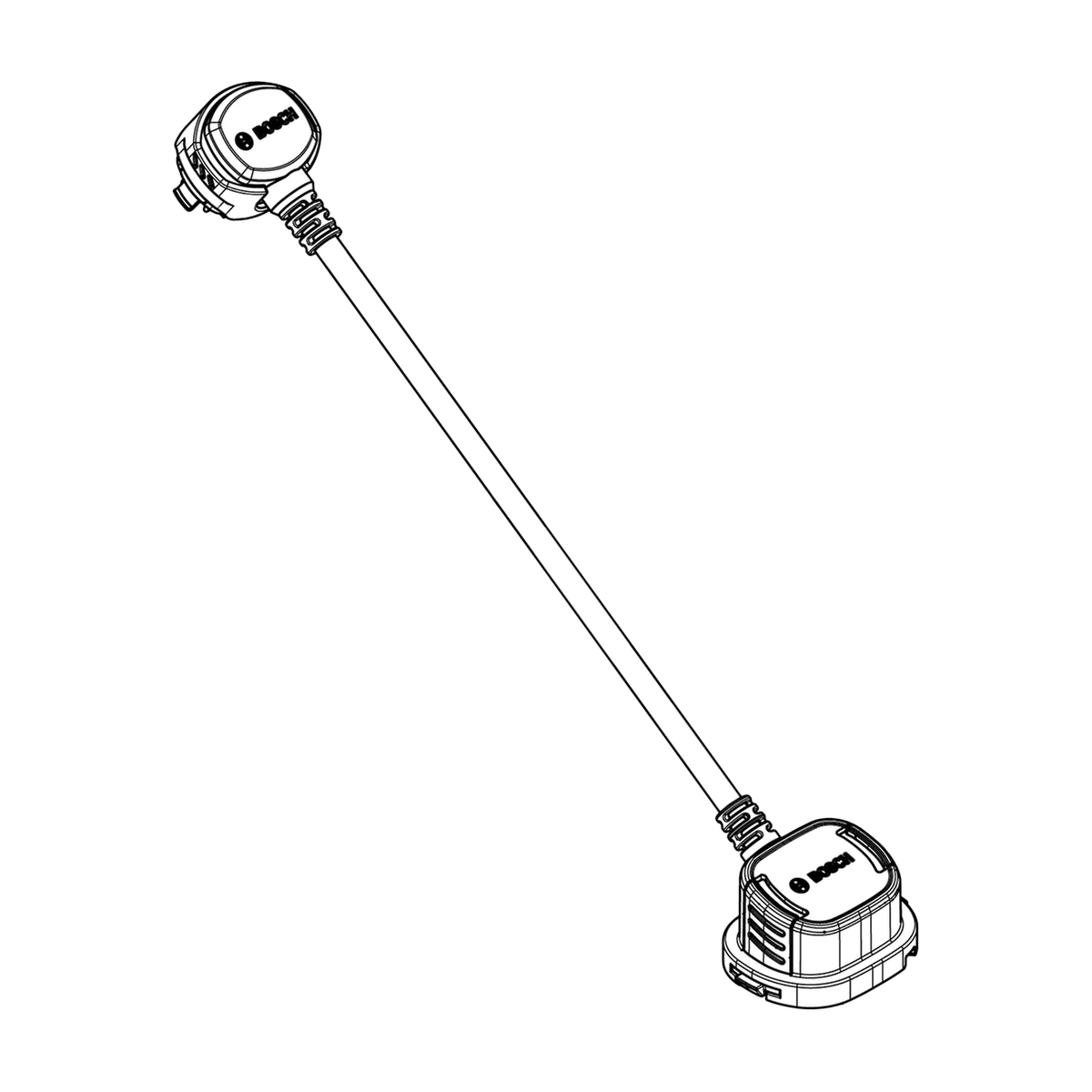 Bosch PowerMore - cable laid away from the battery holder. 150mm BCH3925 150 - EB1212007D