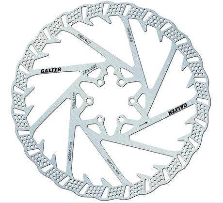 Galfer Shark Disc Rotor 2.0mm All Sizes 180 200 203 223mm 6 Bolt Brake MTB New!