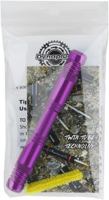 Dynaplug Racer Pro Tubeless Repair Kit - Mountain Bike Tyre Plugs - Purple