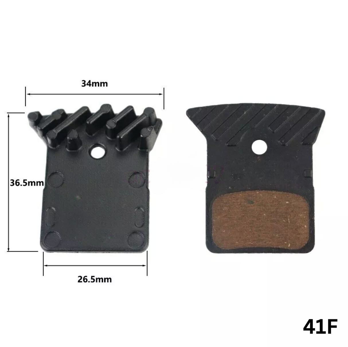 TBS Shimano Finned Cooling Disc Brake Pads, L03A Ultegra BR-RS805 RS505 (41F)