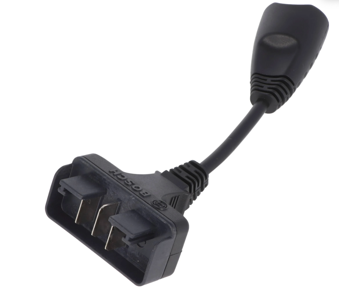 Adaptateur de chargeur Bosch OEM Classic + pour eBike eMTB. 0275007913