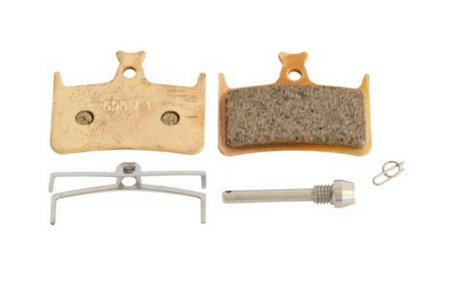 Hope Brake Pads. Sintered Compound Gold. E4, V4, V2, X2, SRAM SR4, RX4.