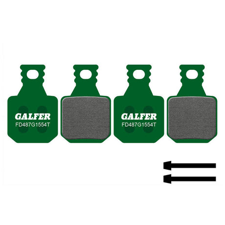 Galfer Disc Brake Pads for Magura MT Series MT5 MT7 - FD487 G1554T Pro Green