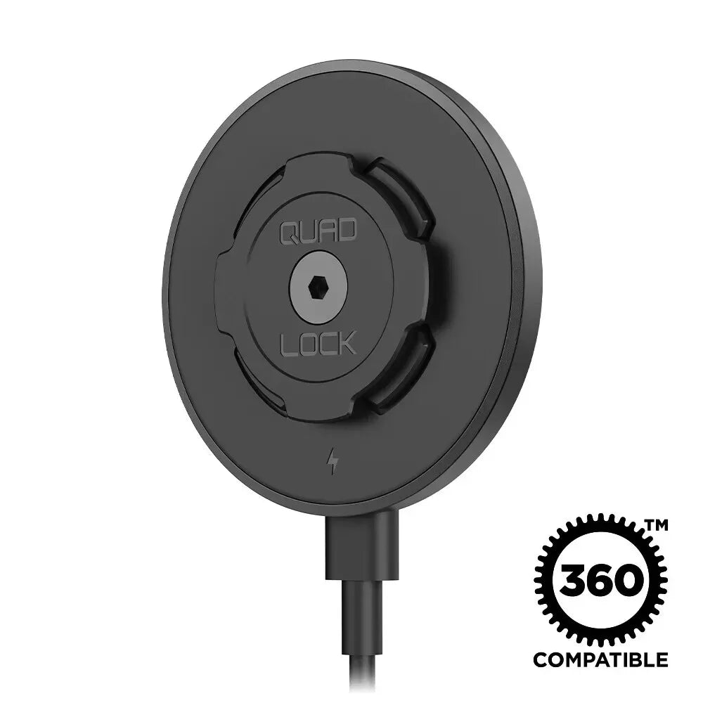 Quad Lock Wireless Charging Head for Car / Desk Mount