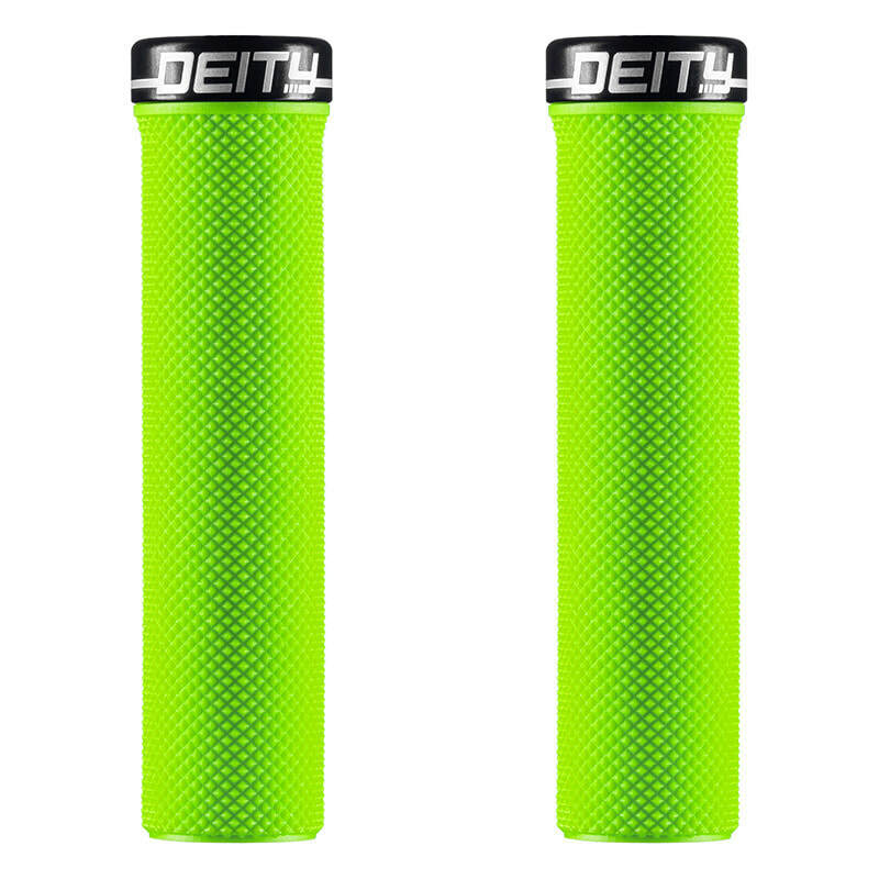 Deity Slimfit Lock-On Grips - Thin Single Clamp Mountain Bike MTB - All Colours!