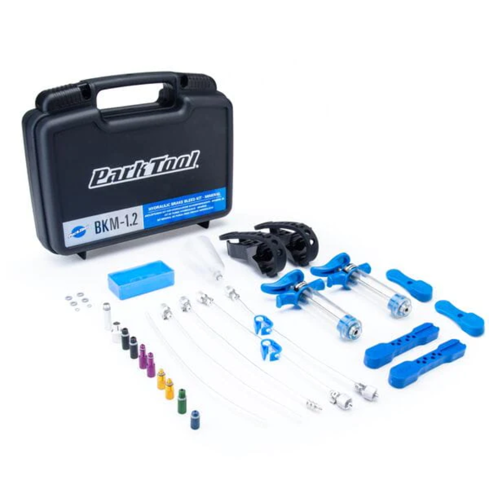 Park Tool BKM-1.2 - Kit de purge de freins hydrauliques. QKBKM12. Pour kits d'huile minérale. 