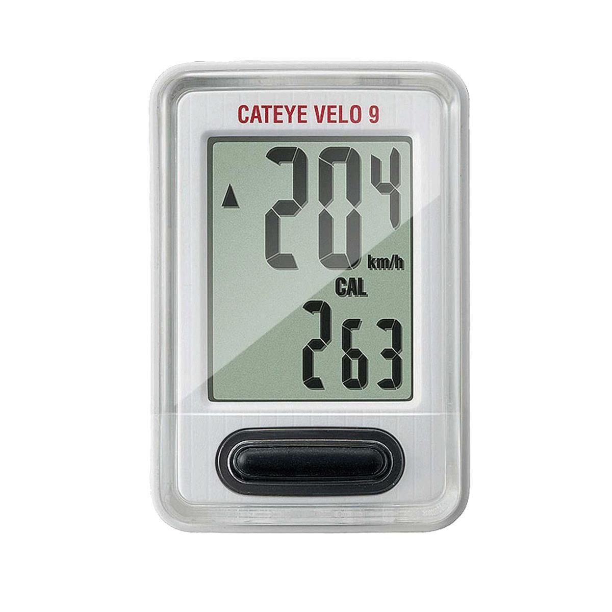 Cateye Velo 9 Wired Cycling Computer White Special Offer Total Bleed Solutions