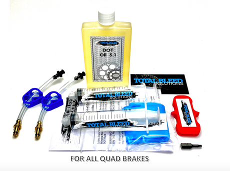 TBS Quad Bleed Kit + DOT 5.1 Fluid #58