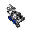 Magura Brake Caliper MT8/MT6, MT Trail Sl. Carbon Chrome 4 Piston With Rotatable Tube Connection. 2701237