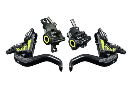 Magura MT8 SL PM Flat Mount Set, 1-Finger HC-Carbolay Lever Blade. 2701872