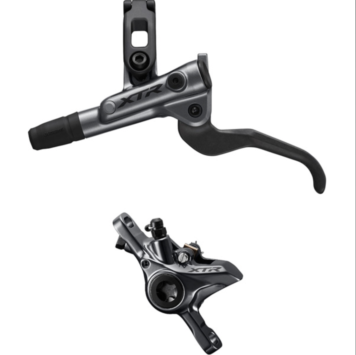 Shimano BR-M9100 XTR Bled I-spec-EV Ready Brake Lever / LEFT, RIGHT / Post Mount Calliper.