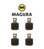 Genuine Magura Brake pads 8 R Race - 1 Set (4 pads) 2701173