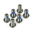 * Hope M5 x 10 Torx Head Screw Bolts - Titanium (Pack of 6) HBSP045:TI