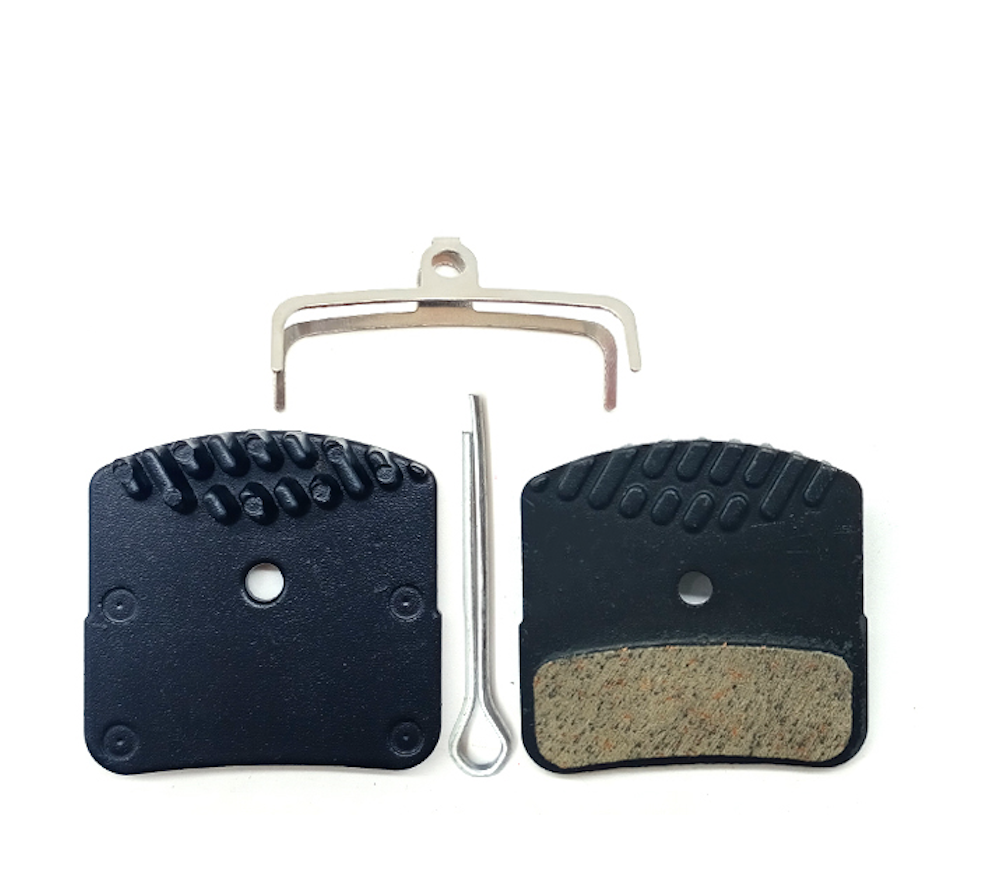 TBS Shimano Finned Cooling Disc Brake Pads. For H03C Saint Zee M820 M640. (2F)