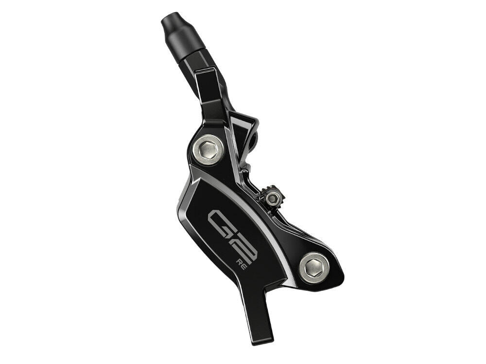 SRAM Disc Brake G2 RE 4 Pot Guide Aluminium. GLOSS BLACK REAR 1800MM A2 DBS8209001