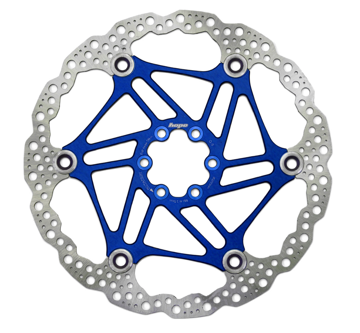 Hope Floating Disc Brake Rotor 6 Bolt. All Sizes All Colours Available